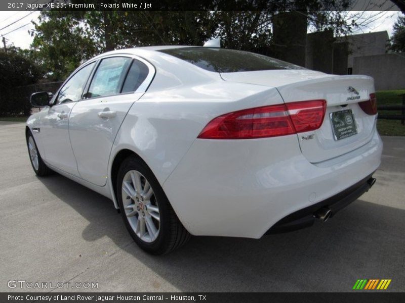 Polaris White / Jet 2017 Jaguar XE 25t Premium