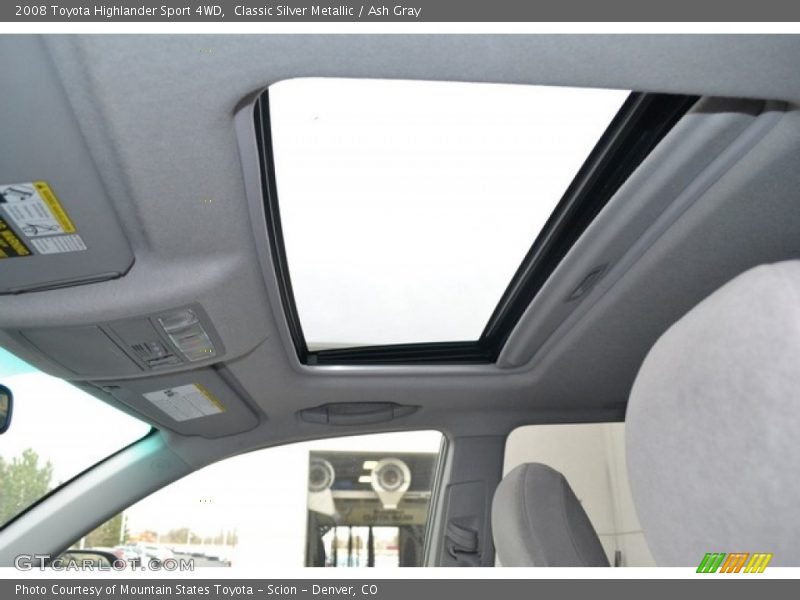 Classic Silver Metallic / Ash Gray 2008 Toyota Highlander Sport 4WD