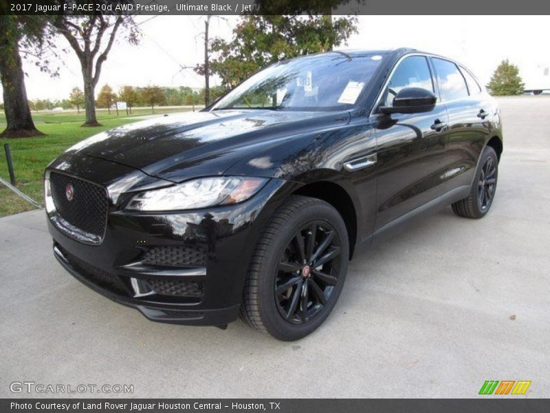 Ultimate Black / Jet 2017 Jaguar F-PACE 20d AWD Prestige