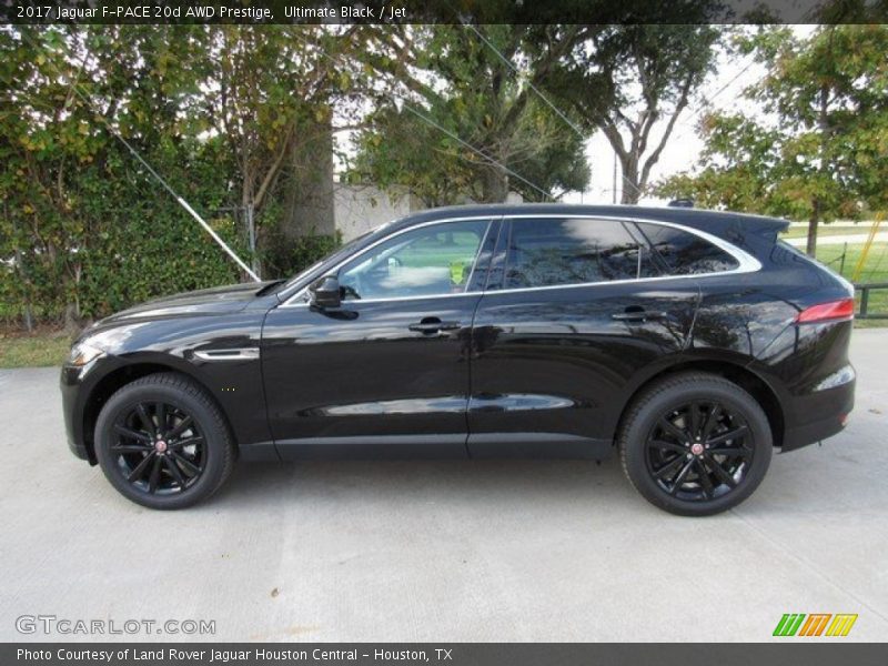 Ultimate Black / Jet 2017 Jaguar F-PACE 20d AWD Prestige