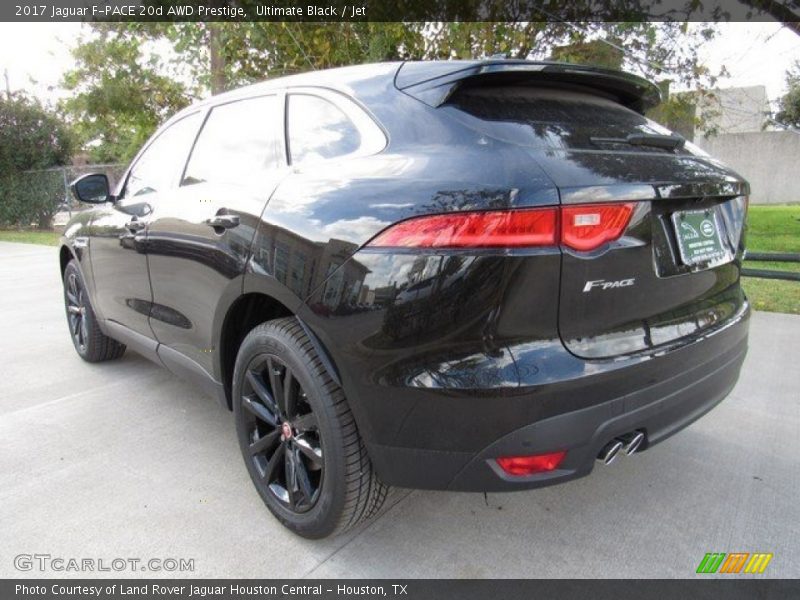 Ultimate Black / Jet 2017 Jaguar F-PACE 20d AWD Prestige
