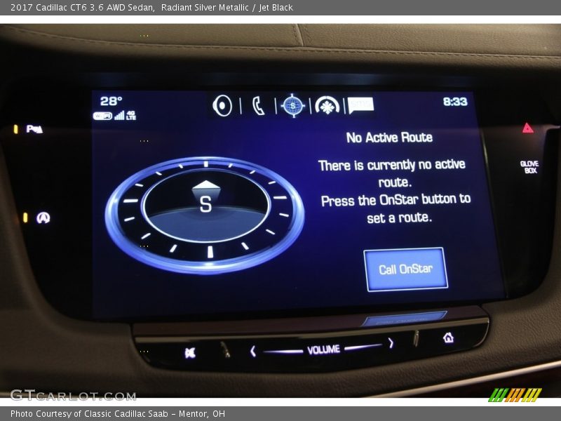 Radiant Silver Metallic / Jet Black 2017 Cadillac CT6 3.6 AWD Sedan