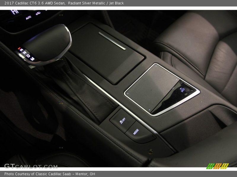 Radiant Silver Metallic / Jet Black 2017 Cadillac CT6 3.6 AWD Sedan