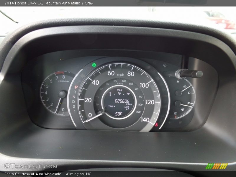 Mountain Air Metallic / Gray 2014 Honda CR-V LX