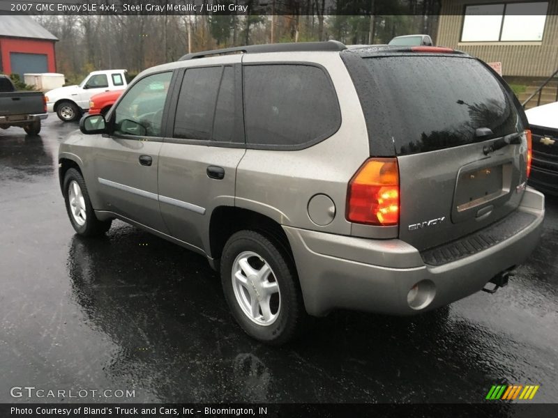 Steel Gray Metallic / Light Gray 2007 GMC Envoy SLE 4x4