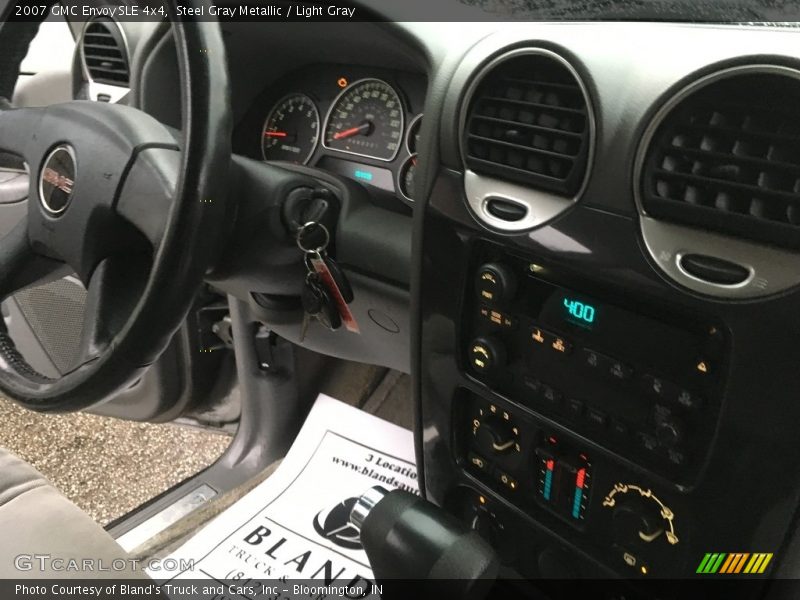 Steel Gray Metallic / Light Gray 2007 GMC Envoy SLE 4x4