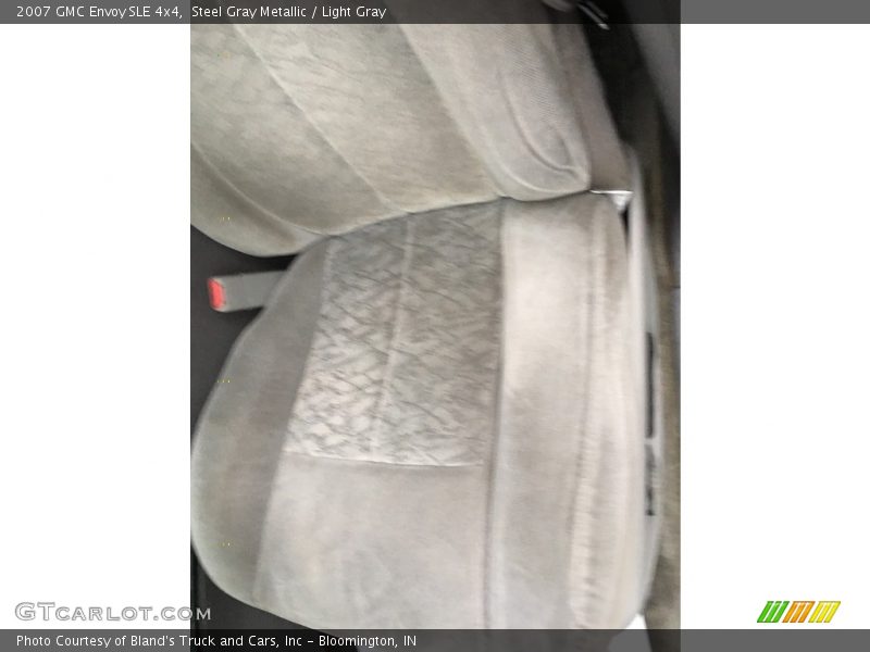 Steel Gray Metallic / Light Gray 2007 GMC Envoy SLE 4x4