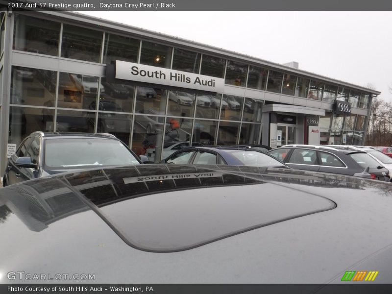 Daytona Gray Pearl / Black 2017 Audi S7 Prestige quattro