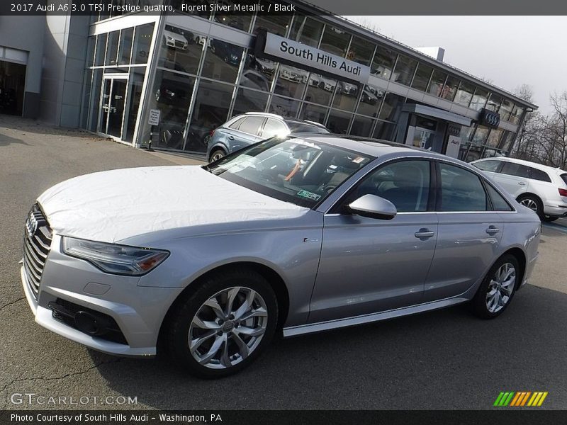 Florett Silver Metallic / Black 2017 Audi A6 3.0 TFSI Prestige quattro
