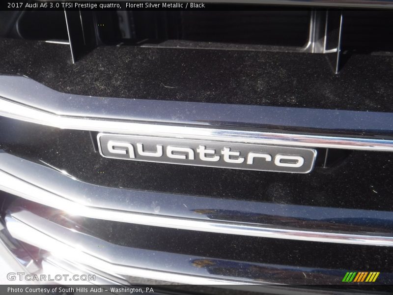 Florett Silver Metallic / Black 2017 Audi A6 3.0 TFSI Prestige quattro