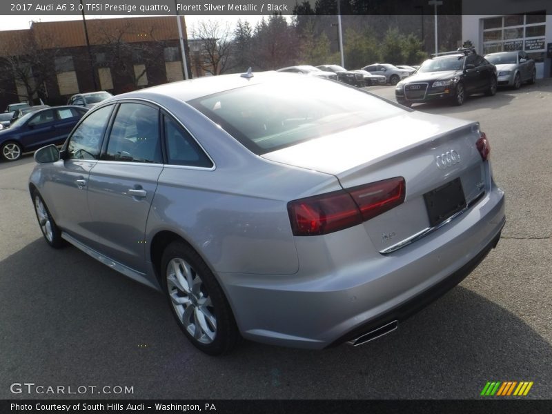 Florett Silver Metallic / Black 2017 Audi A6 3.0 TFSI Prestige quattro