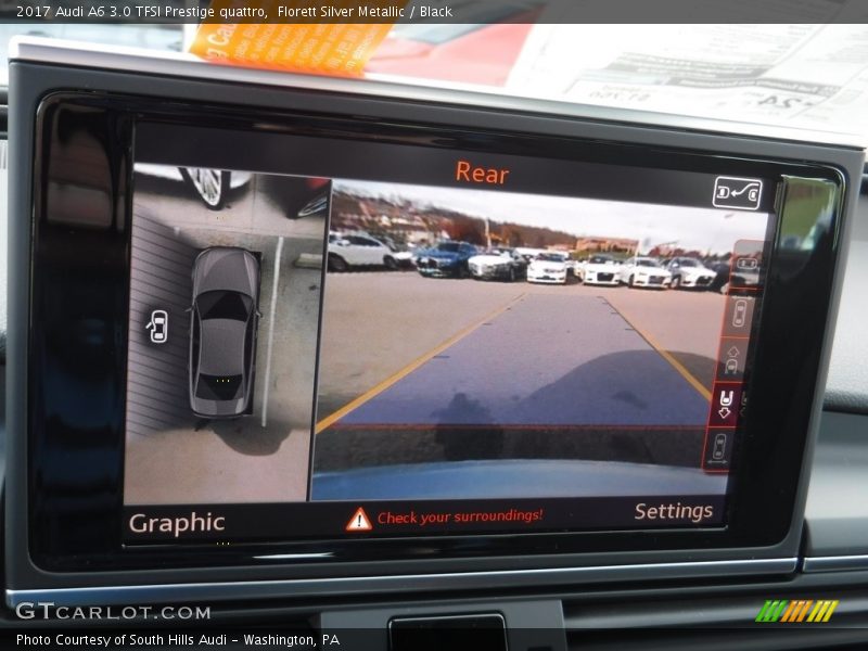 Florett Silver Metallic / Black 2017 Audi A6 3.0 TFSI Prestige quattro