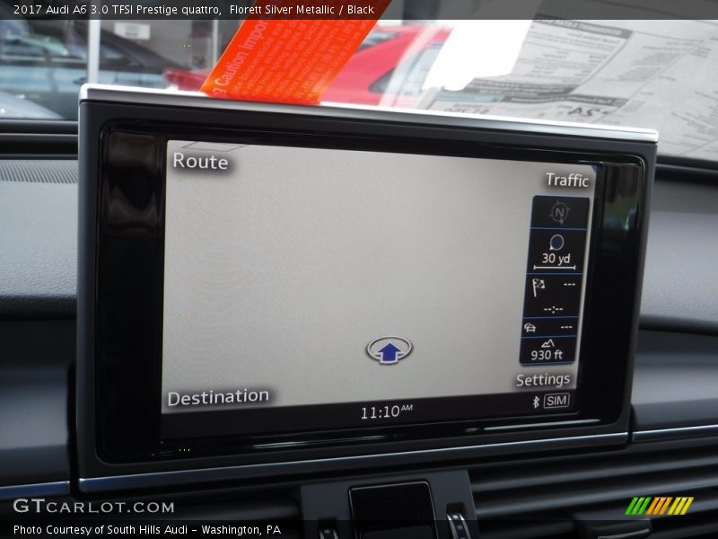 Florett Silver Metallic / Black 2017 Audi A6 3.0 TFSI Prestige quattro