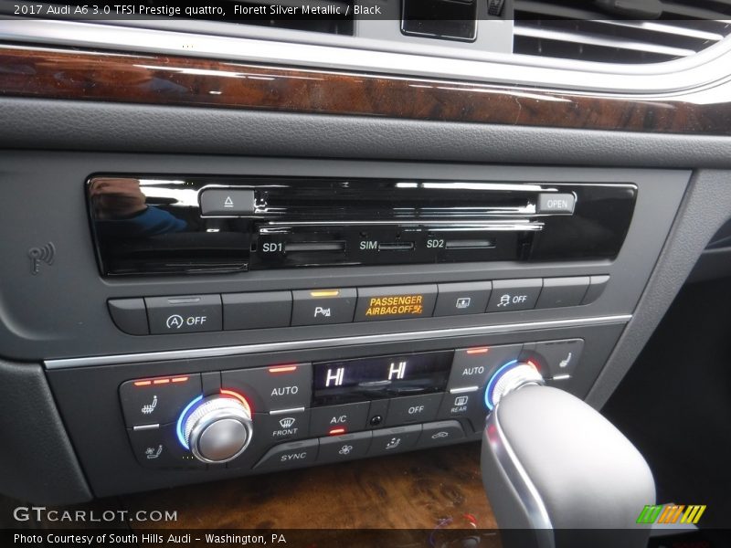 Florett Silver Metallic / Black 2017 Audi A6 3.0 TFSI Prestige quattro
