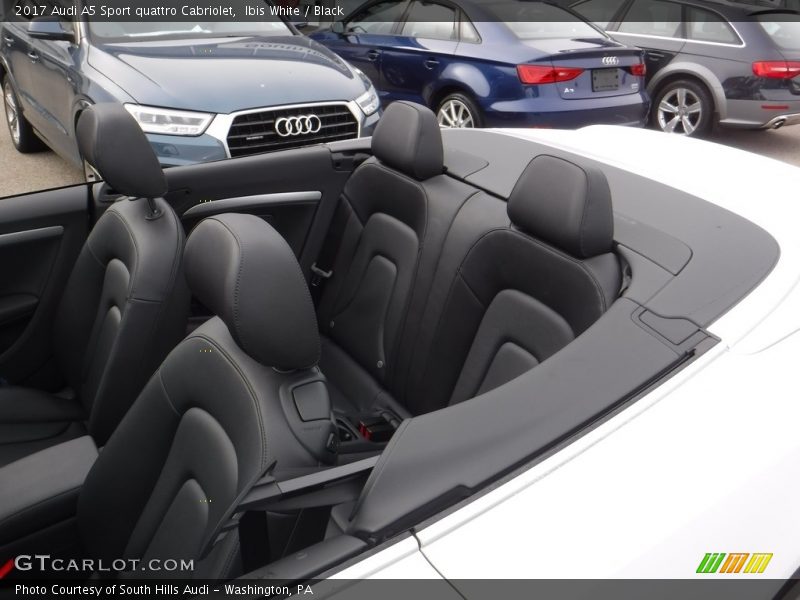 Rear Seat of 2017 A5 Sport quattro Cabriolet