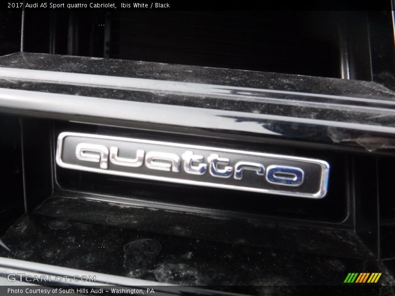  2017 A5 Sport quattro Cabriolet Logo
