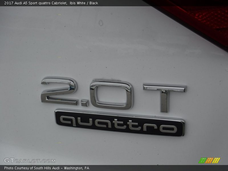  2017 A5 Sport quattro Cabriolet Logo