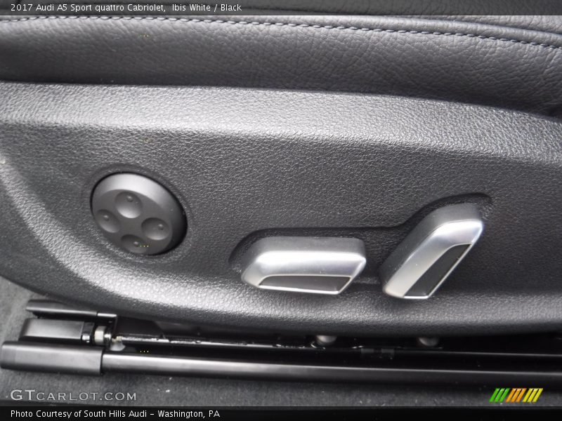 Controls of 2017 A5 Sport quattro Cabriolet