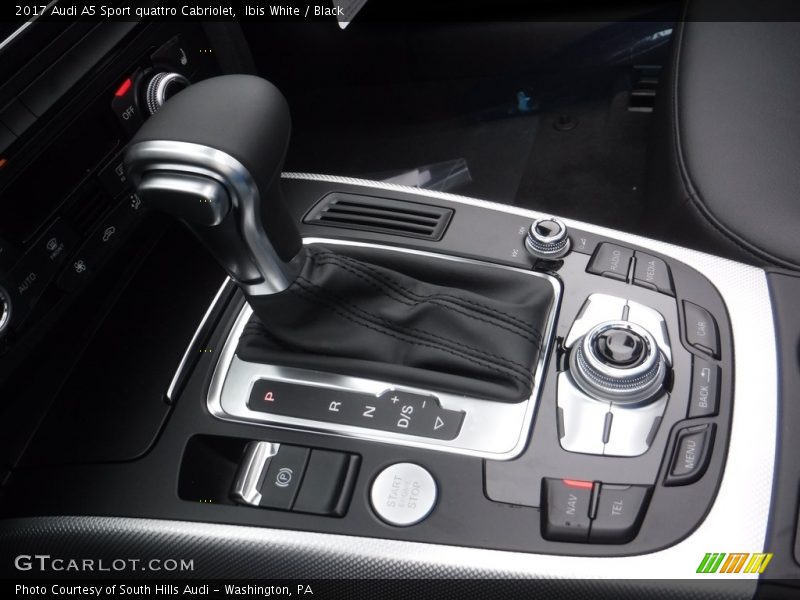  2017 A5 Sport quattro Cabriolet 8 Speed Tiptronic Automatic Shifter