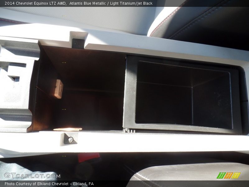 Atlantis Blue Metallic / Light Titanium/Jet Black 2014 Chevrolet Equinox LTZ AWD