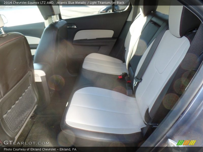Atlantis Blue Metallic / Light Titanium/Jet Black 2014 Chevrolet Equinox LTZ AWD
