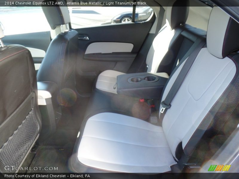 Atlantis Blue Metallic / Light Titanium/Jet Black 2014 Chevrolet Equinox LTZ AWD