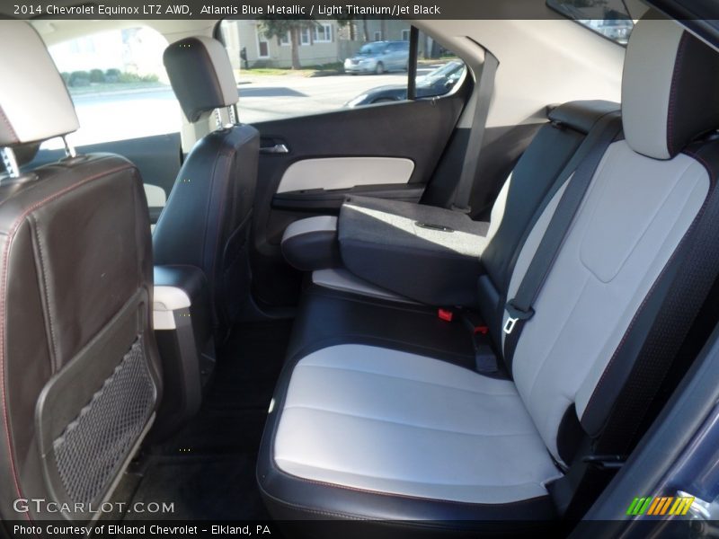 Atlantis Blue Metallic / Light Titanium/Jet Black 2014 Chevrolet Equinox LTZ AWD