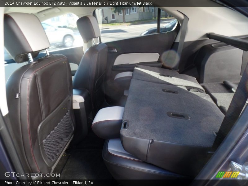 Atlantis Blue Metallic / Light Titanium/Jet Black 2014 Chevrolet Equinox LTZ AWD