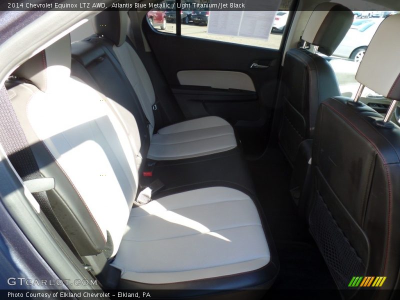 Atlantis Blue Metallic / Light Titanium/Jet Black 2014 Chevrolet Equinox LTZ AWD