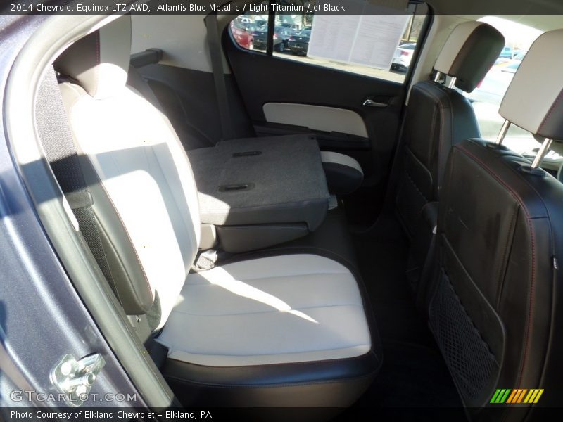 Atlantis Blue Metallic / Light Titanium/Jet Black 2014 Chevrolet Equinox LTZ AWD