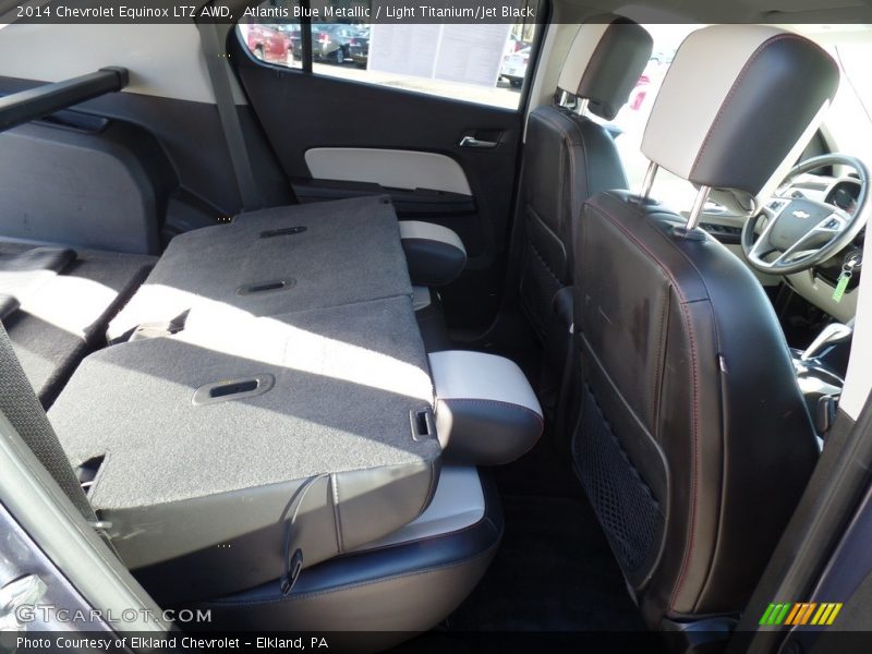 Atlantis Blue Metallic / Light Titanium/Jet Black 2014 Chevrolet Equinox LTZ AWD