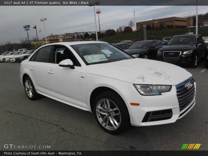 Front 3/4 View of 2017 A4 2.0T Premium quattro