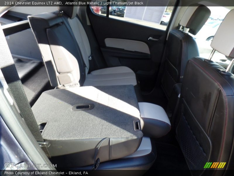 Atlantis Blue Metallic / Light Titanium/Jet Black 2014 Chevrolet Equinox LTZ AWD