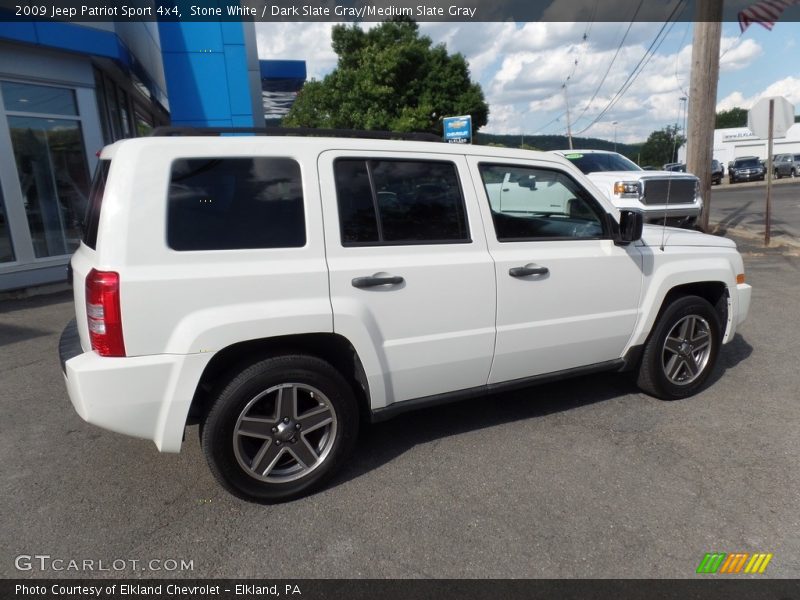 Stone White / Dark Slate Gray/Medium Slate Gray 2009 Jeep Patriot Sport 4x4