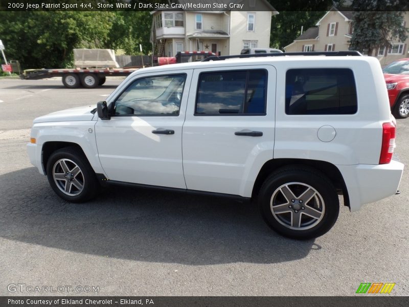 Stone White / Dark Slate Gray/Medium Slate Gray 2009 Jeep Patriot Sport 4x4
