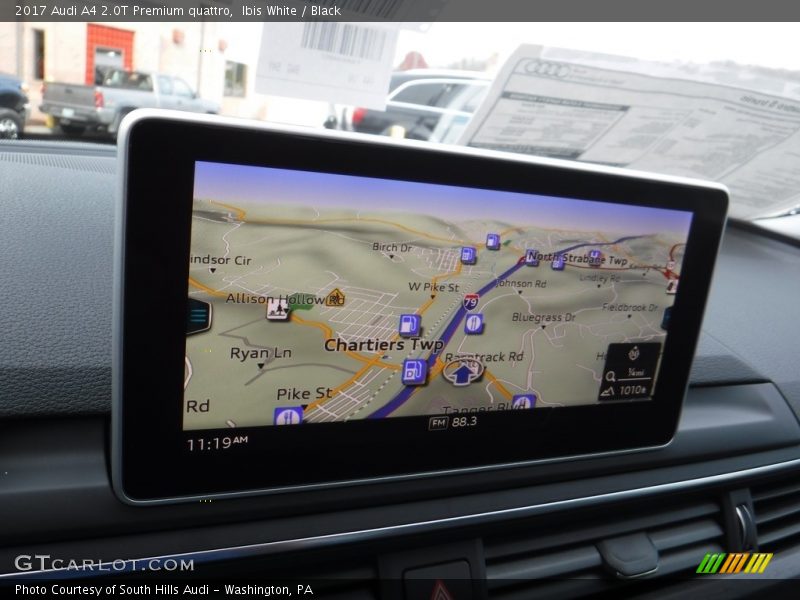 Navigation of 2017 A4 2.0T Premium quattro