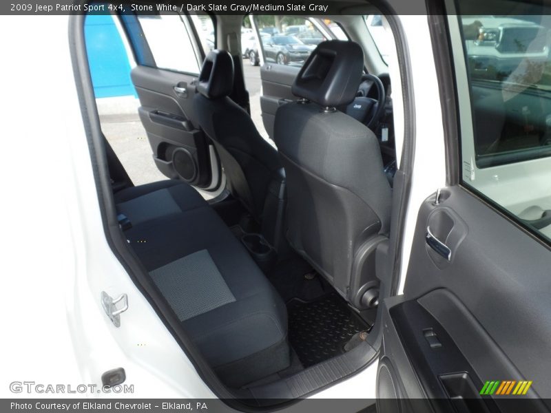 Stone White / Dark Slate Gray/Medium Slate Gray 2009 Jeep Patriot Sport 4x4