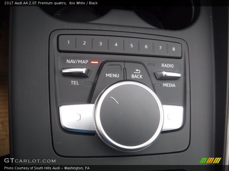 Controls of 2017 A4 2.0T Premium quattro
