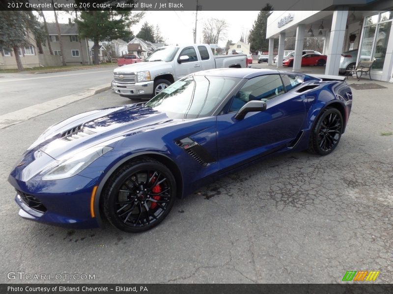 Front 3/4 View of 2017 Corvette Z06 Coupe