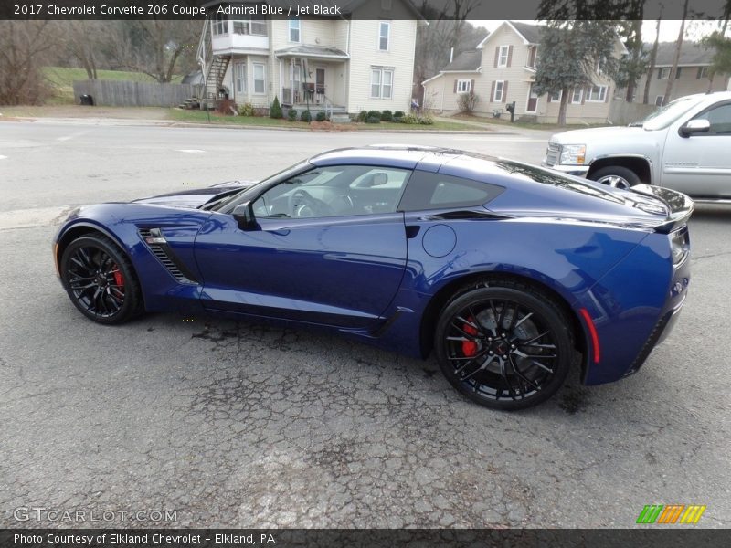  2017 Corvette Z06 Coupe Admiral Blue