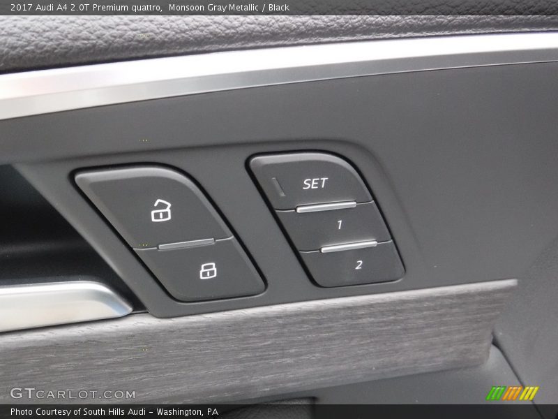 Controls of 2017 A4 2.0T Premium quattro