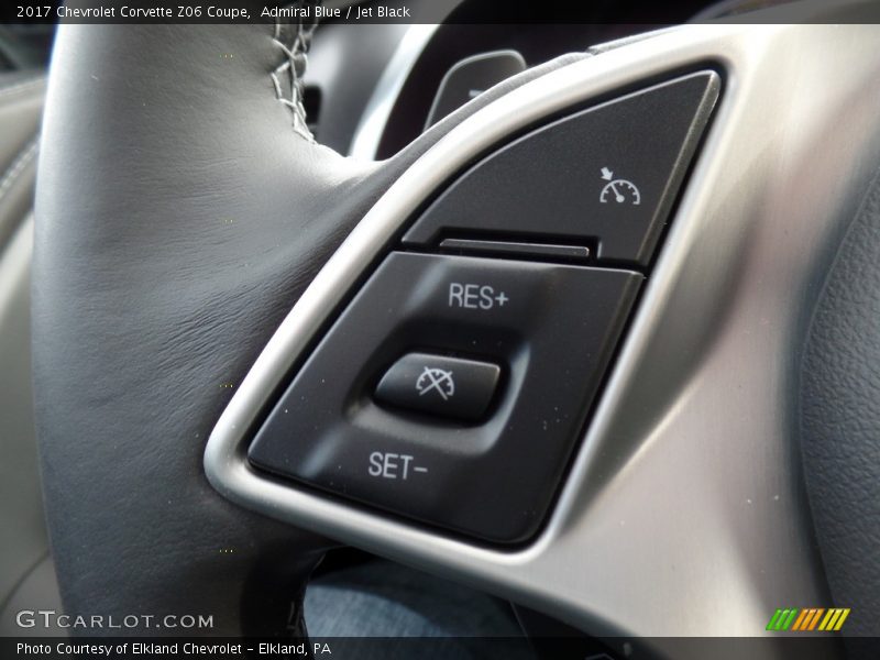 Controls of 2017 Corvette Z06 Coupe