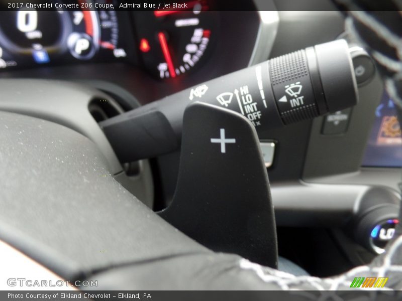 Admiral Blue / Jet Black 2017 Chevrolet Corvette Z06 Coupe