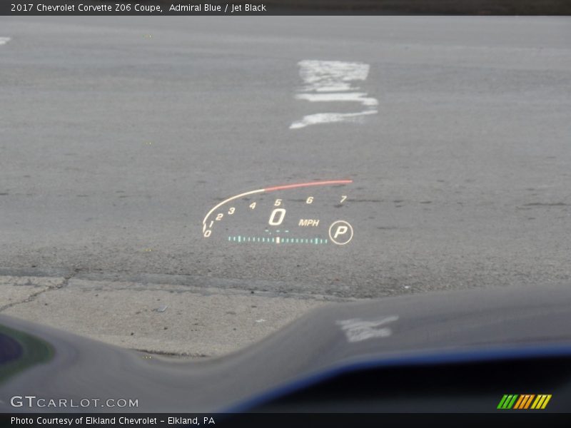 HUD - 2017 Chevrolet Corvette Z06 Coupe