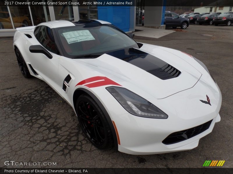  2017 Corvette Grand Sport Coupe Arctic White