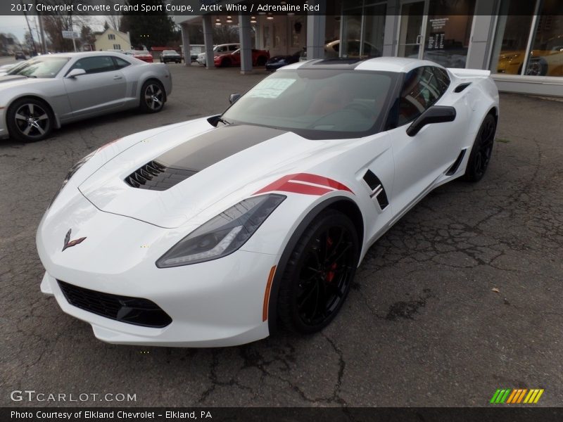  2017 Corvette Grand Sport Coupe Arctic White