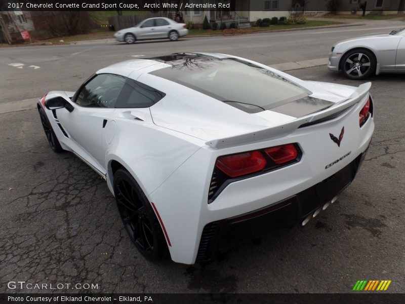  2017 Corvette Grand Sport Coupe Arctic White
