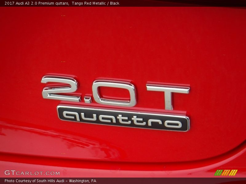  2017 A3 2.0 Premium quttaro Logo