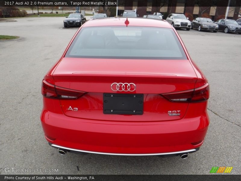 Tango Red Metallic / Black 2017 Audi A3 2.0 Premium quttaro