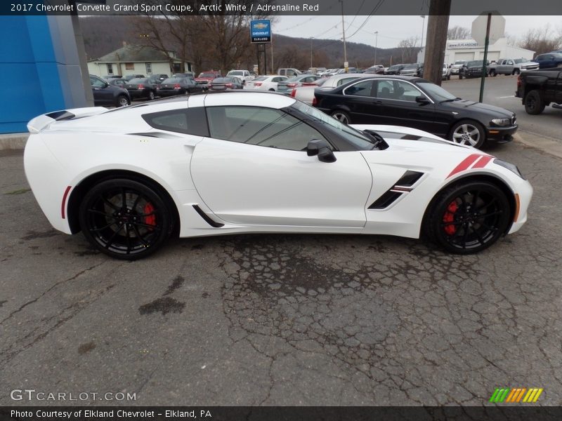 2017 Corvette Grand Sport Coupe Arctic White